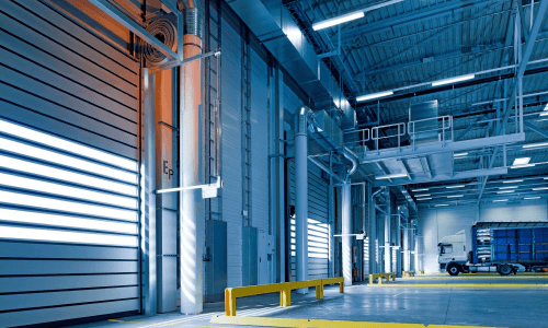 物流倉庫智能照明解決方案_工業(yè)領(lǐng)域_【華普照明】